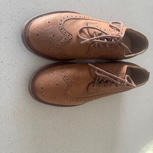 Men Ralph Lauren Brown Nubuck Derby